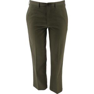 NWT LANDS' END‎ MEN'S CHINO PANTS FOREST MOSS (GREEN) 36